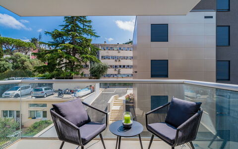 Martina: Cloud, Building, Property, Furniture, Table, Sky, Window, Plant, Azure, Outdoor Furniture