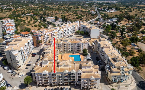 Sunny Beach Casa-M: Building, Residential Area, City, Apartment, Town, Neighbourhood, Facade, Architecture, Condominium, Urban Design