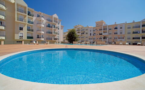Sunny Beach Casa-M: Water, Sky, Daytime, Property, Building, Window, Blue, Azure, Swimming Pool, House