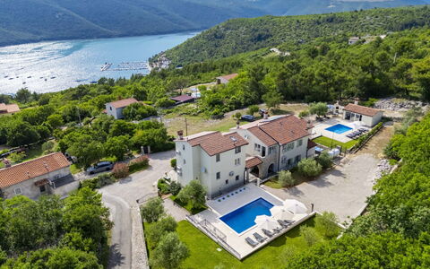 Villa Camellia: Bird'S-Eye View, Resort, Aerial Photography, Swimming Pool, Estate, Resort Town, Eco Hotel, Villa, Bay, Hotel