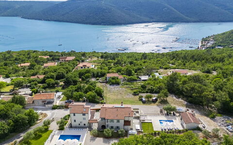 Villa Camellia: Bird'S-Eye View, Residential Area, Aerial Photography, Coast, Resort, Estate, Resort Town, Village, Swimming Pool, Eco Hotel