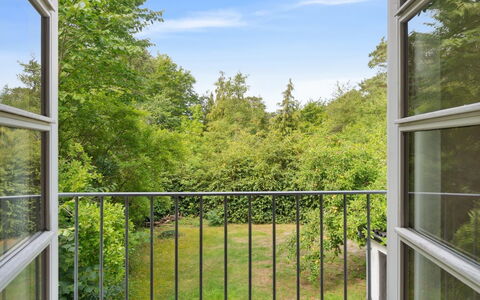 Rina - 250M from the Sea: Vegetation, Shrub, Spring, Cottage, Garden, Shade, Backyard, Yard, Chair