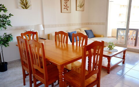 Dénia 189: Furniture, Flooring, Wood, Floor, Interior Design, Table, Room, Chair, Kitchen & Dining Room Table, Dining Room