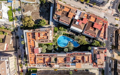 Dénia 189: Tree, Residential Area, Swimming Pool, Human Settlement, Urban Design, Apartment, Condominium, Resort, Aerial Photography, Bird'S-Eye View