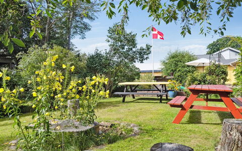 Aslak - 600M from the Sea: Roof, Home, Door, Cottage, Shade, Siding, Yard, Estate, Backyard