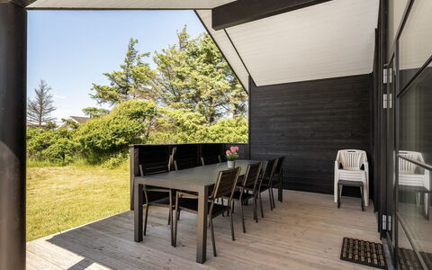 Annvy - 400M from the Sea: Wood, Architecture, Shade, Porch, Deck, Hardwood, Plank, Natural Material, Wood Flooring, Chair