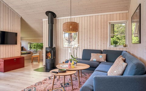 Annvy - 400M from the Sea: Wood, Flooring, Floor, Furniture, Interior Design, Living Room, Home, Wood Stain, Hardwood, Room