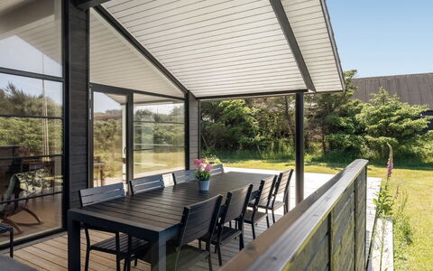 Annvy - 400M from the Sea: Wood, Porch, Deck, Composite Material, Shade, Door, Ceiling, Hardwood, Glass, Outdoor Structure