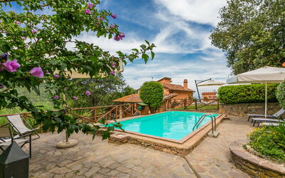 Castagneto Carducci 300: Water, Plant, Cloud, Sky, Swimming Pool, Outdoor Furniture, Tree, Building, Shade, Leisure