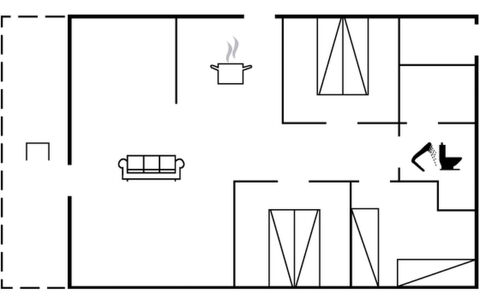Andrea - 1.6Km from the Sea: Wood, Wood Stain, Plank, Hardwood, Cottage, Deck, Siding, Shade, Wood Flooring, Garden Buildings