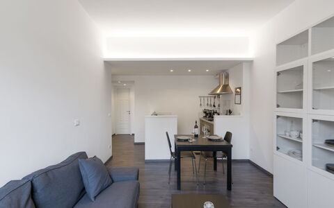 Pratolina: Couch, Furniture, Table, Wood, Interior Design, Comfort, Building, Shelf, Flooring, Floor