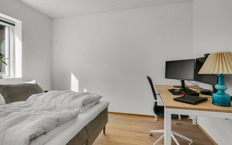Yakari - 1Km from the Sea: Interior Design, Wood, Bedroom, Flooring, Floor, Ceiling, Bed, Furniture, Room, Bed Frame