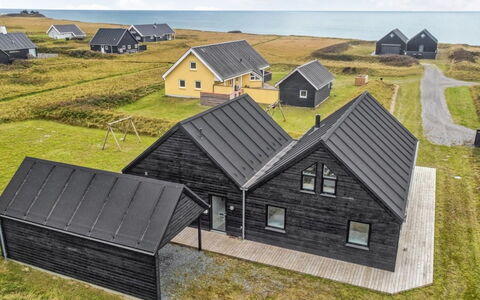 Othinkarl - 100M from the Sea: Roof, Home, Door, Cottage, Shade, Siding, Yard, Estate, Backyard