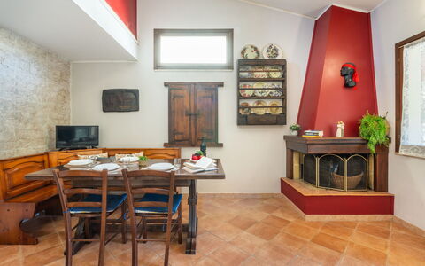 Villasimius 683: Table, Picture Frame, Property, Furniture, Plant, Wood, Houseplant, Interior Design, Chair, Architecture