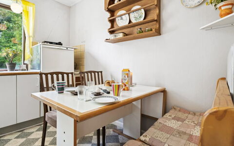 Magh - 9.8Km from the Sea: Furniture, Interior Design, Wood, Flooring, Floor, Kitchen, Room, Major Appliance, Cabinetry, Countertop
