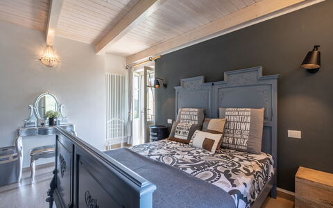 Cascina Basan: Furniture, Property, Building, Comfort, Azure, Cabinetry, Wood, Lighting, Architecture, Interior Design