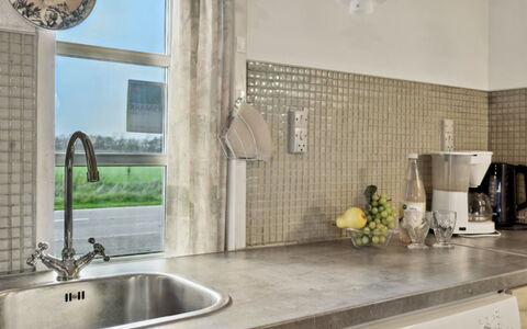 Haralde: Countertop, Kitchen, Interior Design, Flooring, Plumbing Fixture, Kitchen Sink, Tap, Sink, Floor, Home