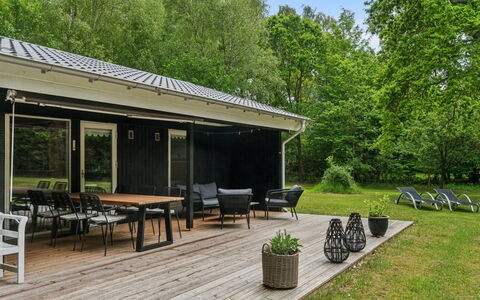 Judyta - 250M to the Fjord: Furniture, Interior Design, Flooring, Wood, Floor, Ceiling, Wood Flooring, Chair, Table, Lighting