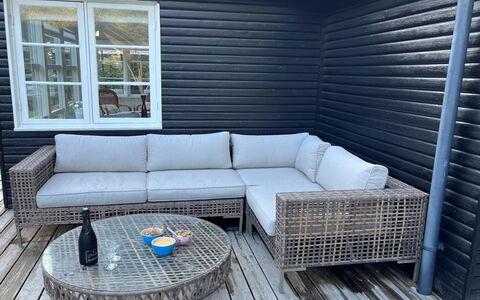 Lucie - 50M from the Sea: Roof, Home, Cottage, Estate, Outdoor Furniture, Yard, Outdoor Table, Courtyard, Backyard, Villa
