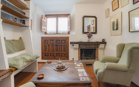 Carmen del Agua: Table, Furniture, Property, Picture Frame, Couch, Chair, Wood, Lighting, Interior Design, Floor