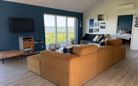 Berta - 70M to the Fjord: Furniture, Flooring, Wood, Interior Design, Floor, Couch, Living Room, Apartment, Room, Ceiling