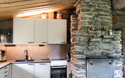 Kelokoto: Wall, Interior Design, Flooring, Wood, Kitchen, Ceiling, Furniture, Floor, Room, Countertop