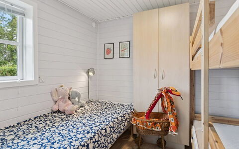 Byrial - 600M from the Sea: Wood, Flooring, Floor, Interior Design, Ceiling, Room, Wood Flooring, Bedroom, Hardwood, Plank