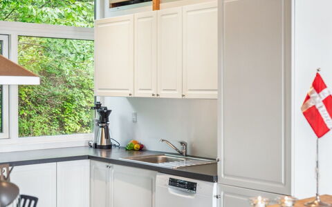 Thjodulf - 300M from the Sea: Kitchen, Kitchen Appliance, Interior Design, Countertop, Cabinetry, Furniture, Wood, Flooring, Major Appliance, Cupboard