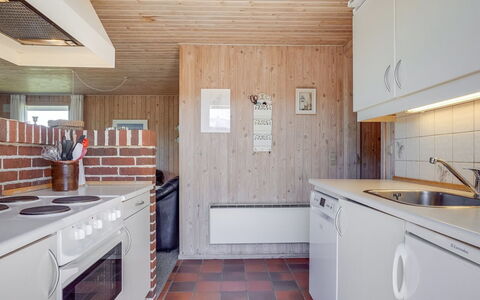 Kirsten - 800M from the Sea: Wall, Wood, Flooring, Ceiling, Floor, Kitchen, Interior Design, Countertop, Furniture, Cabinetry