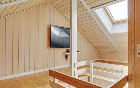 Munder - 1.2Km to the Fjord: Furniture, Interior Design, Flooring, Wood, Floor, Ceiling, Wood Flooring, Chair, Table, Lighting