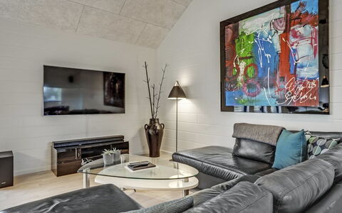 Jonne - 200M to the Fjord: Furniture, Interior Design, Couch, Wall, Flooring, Living Room, Ceiling, Floor, Home, Room