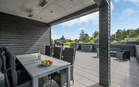 Henrikke - 500M to the Fjord: Roof, Home, Cottage, Estate, Outdoor Furniture, Yard, Outdoor Table, Courtyard, Backyard, Villa