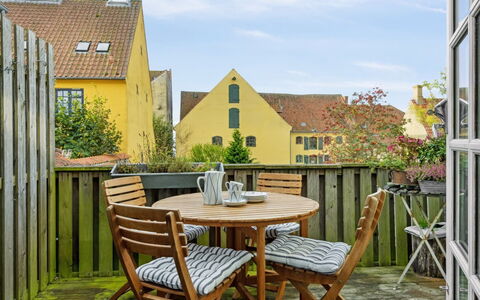 Blakke - 200M from the Sea: Wood, Furniture, Apartment, Room, Ceiling, Wood Stain, Chair, Hardwood, Varnish, Lumber