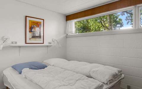 Thara - 100M from the Sea: Interior Design, Flooring, Ceiling, Floor, Bedroom, Bed, Furniture, Room, Bed Sheet, Bedding