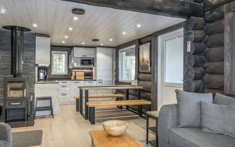 Vaaranpää: Wood, Cottage, Log Cabin, Winter, Hardwood, Plank, Freezing, Siding, Lumber, Living Room