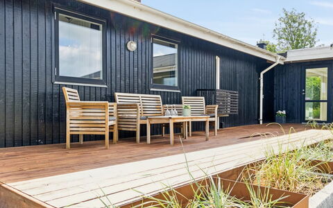 Nora - 100M from the Sea: Furniture, Interior Design, Flooring, Wood, Floor, Ceiling, Wood Flooring, Chair, Table, Lighting