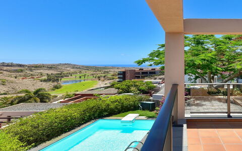 Salobre Golf Resort: Plant, Sky, Water, Building, Architecture, Swimming Pool, Shade, Leisure, Residential Area, Eco Hotel