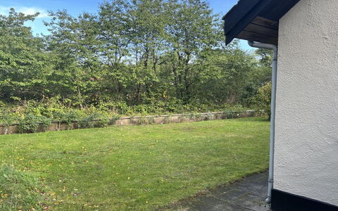 Kirsi - 200M from the Sea: Roof, Home, Door, Cottage, Shade, Siding, Yard, Estate, Backyard