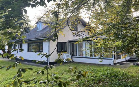 Kirsi - 200M from the Sea: Roof, Home, Door, Cottage, Shade, Siding, Yard, Estate, Backyard