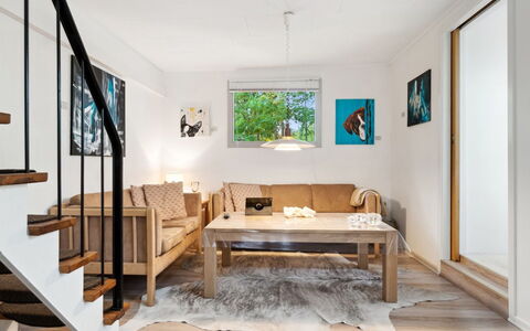 Kirsi - 200M from the Sea: Roof, Home, Door, Cottage, Shade, Siding, Yard, Estate, Backyard