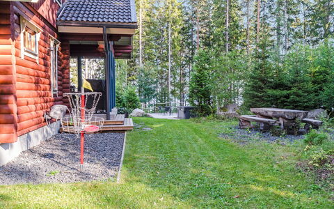Villa Usva: Bed, Furniture, Bedroom, Interior Design, Bedding, Bed Sheet, Flooring, Wood, Floor, Room