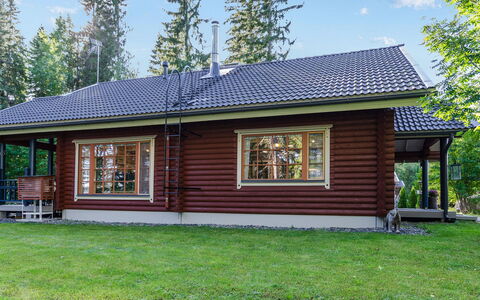 Villa Usva: Bed, Furniture, Bedroom, Interior Design, Bedding, Bed Sheet, Flooring, Wood, Floor, Room