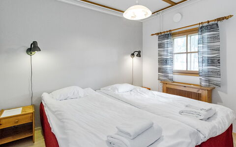 Kulta-Käkönen 3 by Bomba: Bed, Furniture, Bedroom, Interior Design, Bedding, Bed Sheet, Flooring, Wood, Floor, Room