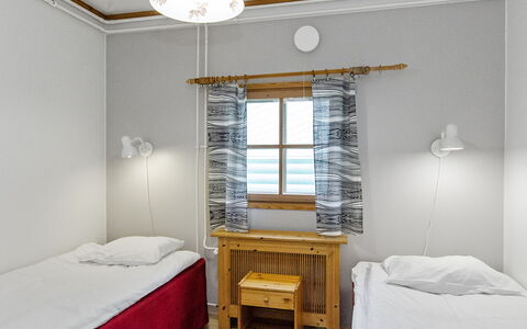 Kulta-Käkönen 3 by Bomba: Bed, Furniture, Bedroom, Interior Design, Bedding, Bed Sheet, Flooring, Wood, Floor, Room