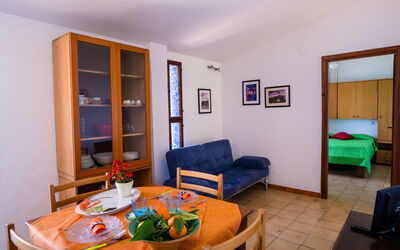 Stelle 165.2: Table, Furniture, Building, Picture Frame, Comfort, Couch, Azure, Wood, Orange, Living Room