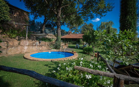 Casale Delle Papere, Pool, Romantic Holiday In Nep: Water, Plant, Swimming Pool, Building, Nature, Chair, Tree, Sky, Shade, Vegetation