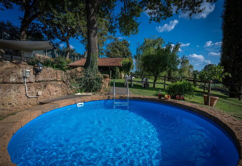 Casale Delle Papere, Pool, Romantic Holiday In Nep: Water, Plant, Property, Sky, Swimming Pool, Blue, Building, Tree, Azure, Botany