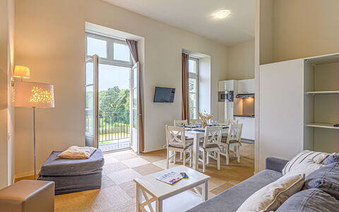 Accommodation:&nbsp;Château de Kergonano 700.6