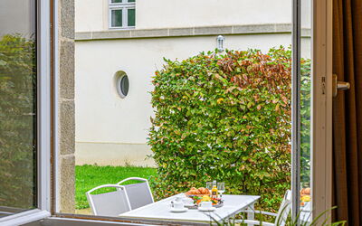 Accommodation:&nbsp;Château de Kergonano, dans L'Orangerie 700.4