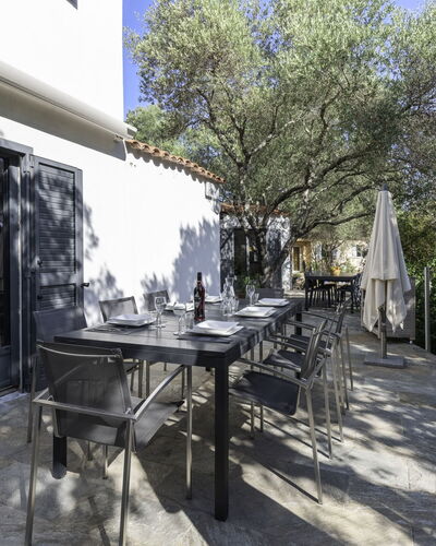 Villa Romana: Water, Sky, Cloud, Property, Swimming Pool, Seaside Resort, Azure, Blue, Building, Outdoor Furniture
